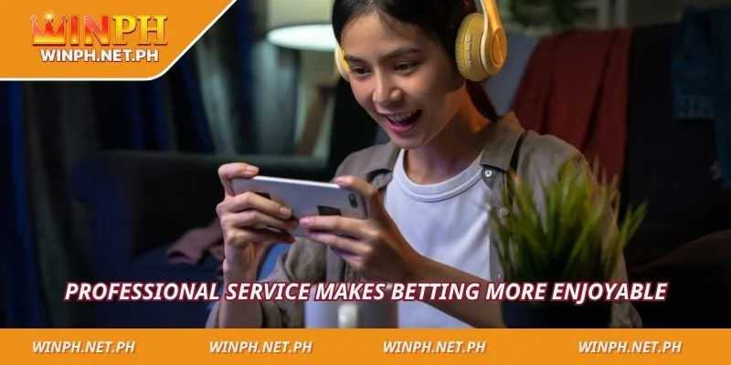 Professional service makes betting more enjoyable