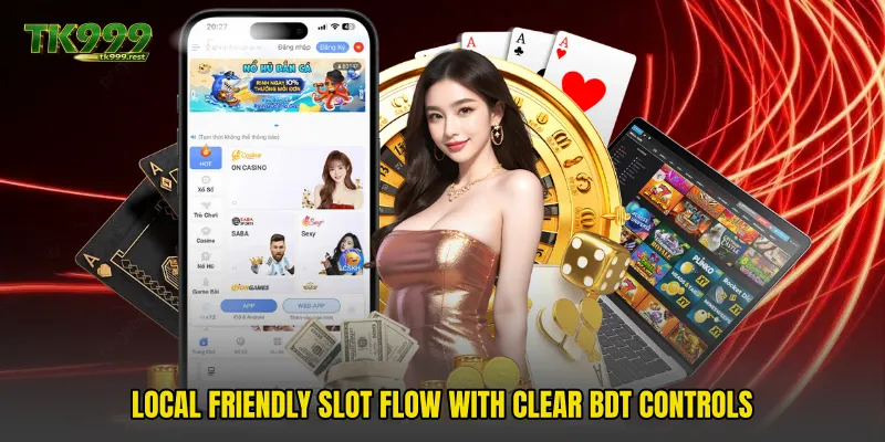 Local Friendly Slot Flow With Clear BDT Controls